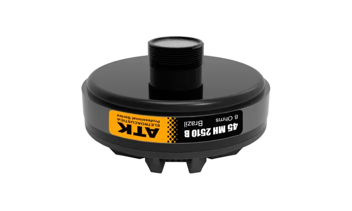 Musiaudio | Driver 25mm 50W RMS 8 Ohms - ATK 45MH2510B-8 - Médios