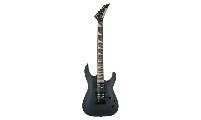 ギター Jackson JS22 Dinky arch top Satin Black Musiaudio | Guitarra JACKSON JS22 DINKY ARCH TOP DKA SATIN BLACK