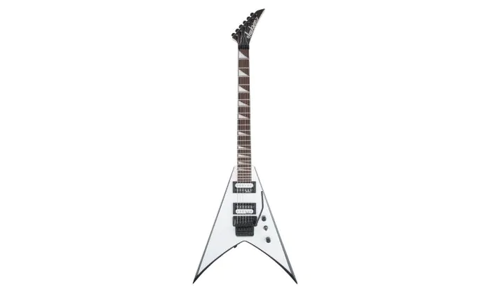 Musiaudio | Guitarra JACKSON JS32 KING V White W/ Black Bevels