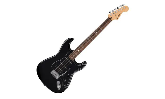 Fender Stratocaster ブラック Musiaudio | Guitarra Fender® Standard Stratocaster® HSS, Laurel