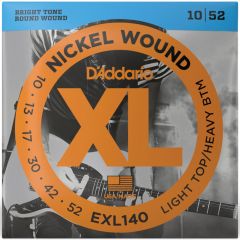 Cordas Para Guitarra D'Addario XL Nickel Wound EXL140 .010-.052 