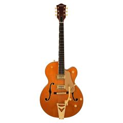 Guitarra Gretsch Synchromatic Nashville Hollow Body Single-Cut with Bigsby, Ebony Fingerboard, 50's Orange Stain